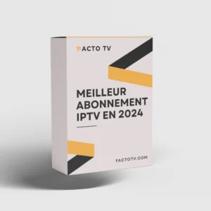 Abonnement IPTV 1 mois 2 appareils