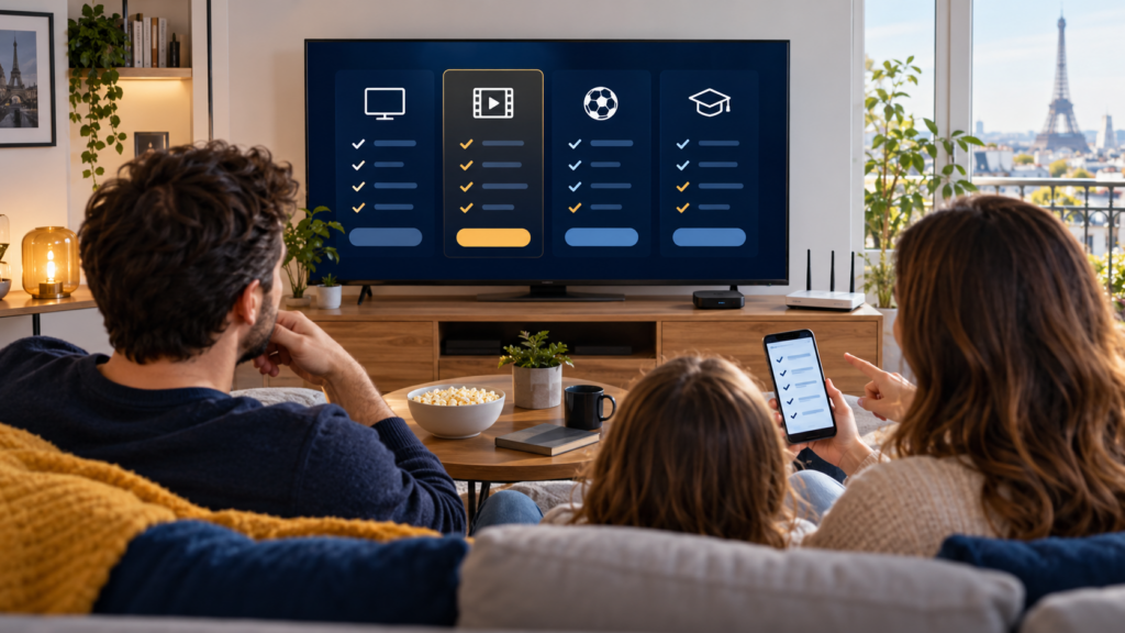 Abonnement IPTV