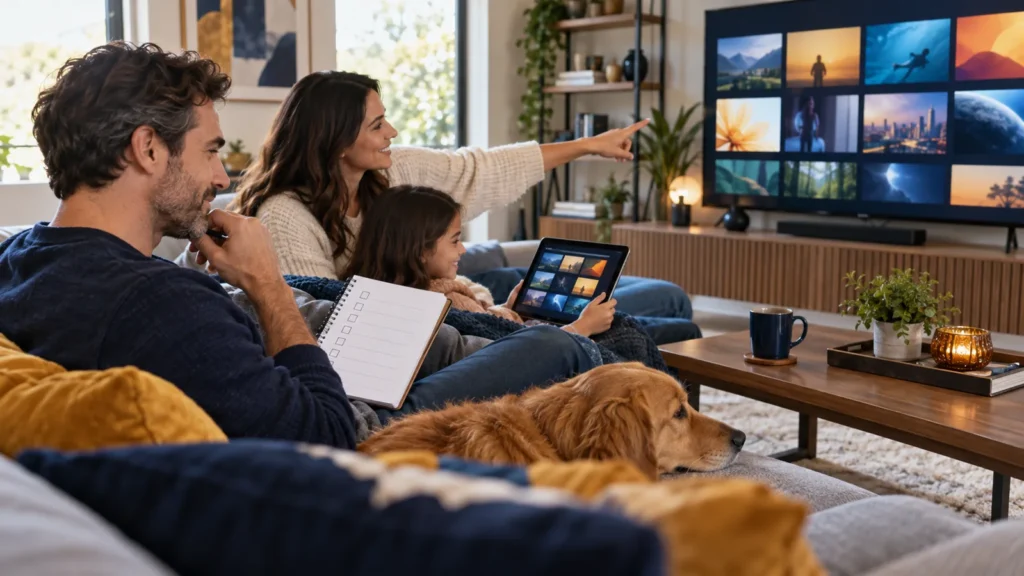 Best IPTV subscription options compared on a smart TV and tablet in a U.S. home