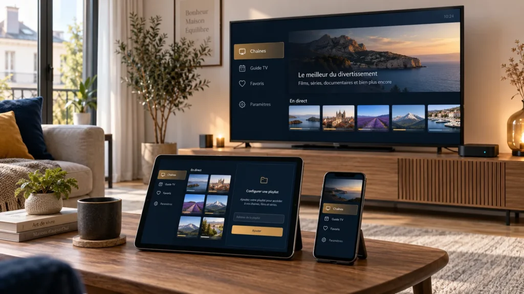 Configuration IPTVX sur Apple TV, iPhone et iPad