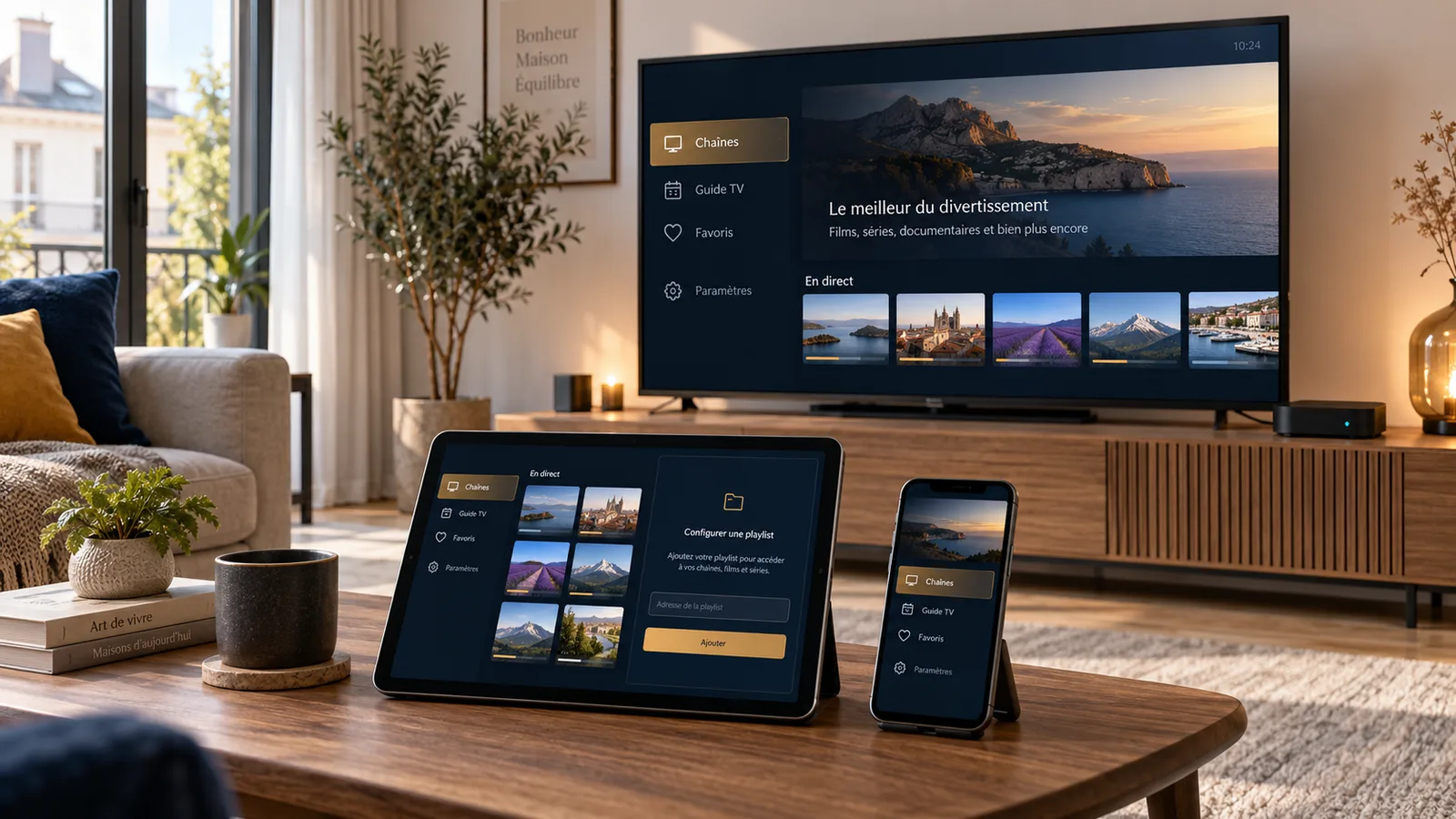 IPTV subscription for iPhone: IPTVX player setup on Apple TV and iPhone